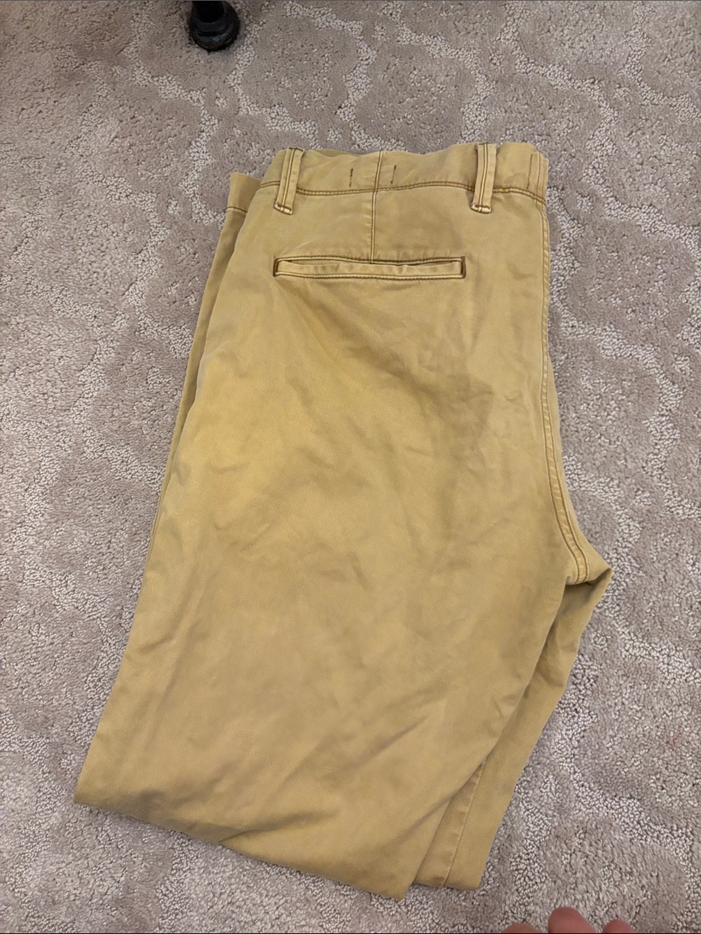 Gap Men's Chino Pants in Mustard - Classic Straight Fit